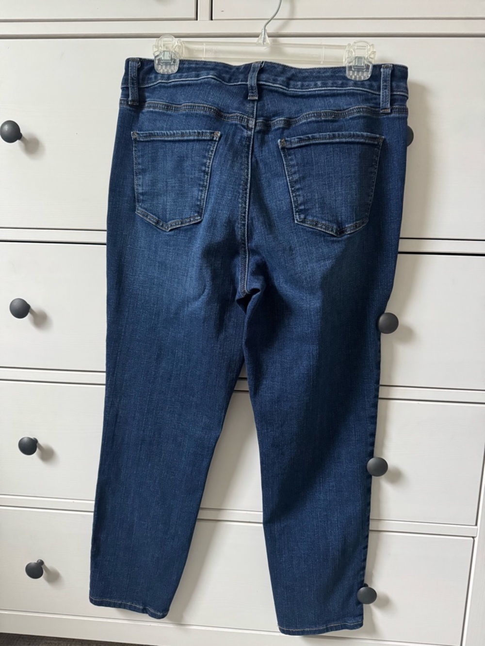 Talbots Women's Dark Wash Slim Ankle Jeans 10 Petite - Picture 4 of 4